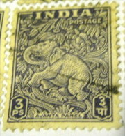 India 1949 Ajanta Panel 3p - Used - Gebraucht