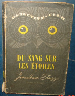 Detective ClubN°9.Jonathan STAGGE.DU SANG SUR LES ETOILES.1947 - Ditis - Détective Club