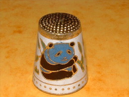 Dé à Coudre En Métal - PANDA - A12 - Thimbles