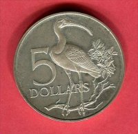 5 DOLLARS    ( KM 35 ) TTB+  45 - Trinidad & Tobago