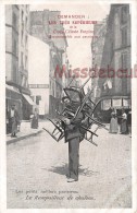 LES PETITS METIER PARISIENS - Le Rampailleur De Chaises - Pub Thés Supérieurs Du Celeste Empire - Dos Vierge - 2 Scans - Petits Métiers à Paris