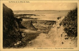 N°174 DDD 95  THARON PLAGE VUE VERS LA POINTE SAINT GILDAS - Tharon-Plage