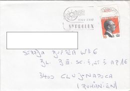 R51700- GREAT DUKE JEAN OF LUXEMBOURG, STAMPS ON COVER, 1997, LUXEMBOURG - Storia Postale