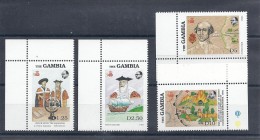 140019019  GAMBIA.  YVERT   Nº  734/7  **/MNH - Gambia (1965-...)