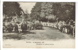 CPSM RUFFEC (Charente) - 18/09/1921 : Exposition De Voitures Fleuries - Ruffec