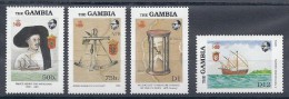 140019020  GAMBIA.  YVERT   Nº  750/3  **/MNH - Gambia (1965-...)