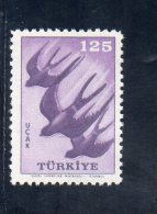 TURQUIE 1959 ** - Poste Aérienne