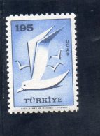 TURQUIE 1959 ** - Poste Aérienne