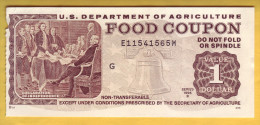 USA - U.S. Department Of Agriculture. Food Coupon. Value 1 Dollar. 1995 - Otros & Sin Clasificación