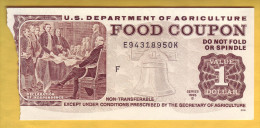 USA - U.S. Department Of Agriculture. Food Coupon. Value 1 Dollar. 1995 - Autres & Non Classés