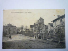 COURTISOLS  (Marne)  :  Place  MASSEZ       1917 - Courtisols