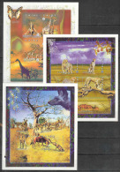 Animals COB BL120/25 + BL126 Imperforated MNH - Neufs