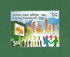 INDIA 2012 - CONSUMER PROTECTION ACT Of 1986 - MNH ** - Jago Grahak Customer Protection Right Law  - As Scan - Neufs