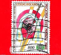 VATICANO - Usato - 1999 - Viaggi Di Giovanni Paolo II Nel 1998 - 800 L. • Nigeria - Gebraucht