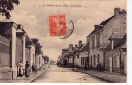 Allonnes.. Animée.. Grande Rue.. Attelage - Allonnes