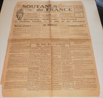 Journal Soutanes De France De Août 1942 - Francés