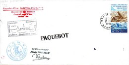 Polaire : Marion Dufresne Campagne MD 80. Le Port 17/06/1994 Sur Timbre TAAF 159 - Cartas