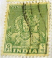 India 1949 Trimurti 9p - Used - Oblitérés