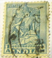 India 1949 Bodhisattva 1a - Used - Used Stamps