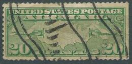 USA 1926-28 AIRMAIL Green Map USED  20c SC C9 MI 302 SG PA9 YV A630 - 1a. 1918-1940 Usados