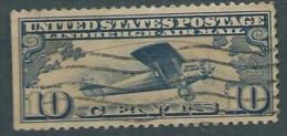 USA 1926-28 AIRMAIL Undbergh USED  10c SC C10 MI 306 SG PA10 YV A646 - 1a. 1918-1940 Usati