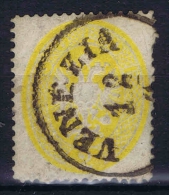 Austrian Lombardo-Veneto ,  Yv Nr 18 Used    1863   Short Teeth Right Side - Oblitérés