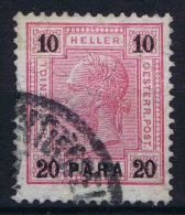 Austrian Levant ,  Yv Nr 33a, Used , 1900 Mi Nr 40 - Levant Autrichien