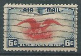 USA 1938 AIRMAIL Eagle With Shield  6c USED SC C23 MI 442 SG PA24 YV A845 - 1a. 1918-1940 Oblitérés