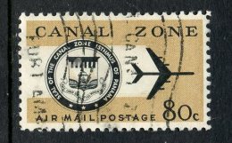 Canal Zone 1965 80c  Seal And Jet Plane Issue #C47 - Canal Zone