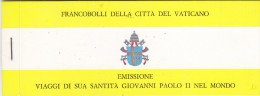 Vaticano 1982 - Libretto** (Sassone) I Viaggi Del Papa (valori Del 1981) - Markenheftchen