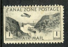Canal Zone 1931 $1.00  Gaillard Cut Issue #C14 - Zona Del Canale / Canal Zone