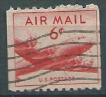 USA 1949 AIRMAIL DC-4 Coil   6c USED SC C41 MI 553 D SG PA35A YV A946 - 2a. 1941-1960 Used