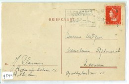 BRIEFKAART Uit 1947 Van ROTTERDAM Naar ZAANDAM * STEMPEL M.S. WILLEM RUYS   (9544) - Covers & Documents