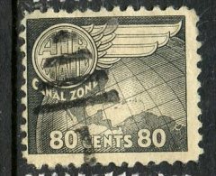 Canal Zone 1951 80 Cent Globe And Wing Issue #C26 - Kanalzone