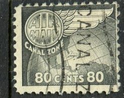 Canal Zone 1951 80 Cent Globe And Wing Issue #C26 - Kanalzone