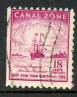 Canal Zone 1941 18 Cent Departure For San Fransisco Issue #145 - Zona Del Canale / Canal Zone