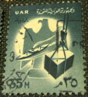 Egypt 1961 Export And Shipping 35m - Used - Oblitérés