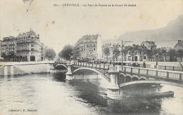Grenoble - Le Pont De France Et Le Cour St André - Collection L.P. - Grenoble
