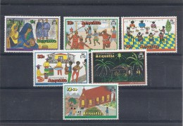 140019037  ANGUILLA  YVERT   Nº  292/7  **/MNH - Anguilla (1968-...)