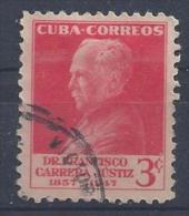 Cuba  1953  Dr. F. Carrera Justiz  (o) 3c - Gebraucht