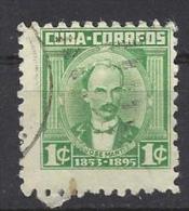 Cuba  1954  Personalities: Jose Marti  (o)  1c - Gebraucht