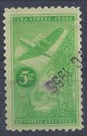 Cuba  1954  Airmail: Sugar Industry  (o)  5c - Luftpost