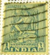 India 1949 Bodhisattva 1a - Used - Usati