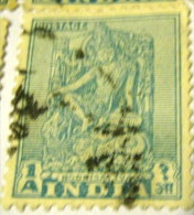 India 1949 Bodhisattva 1a - Used - Usati
