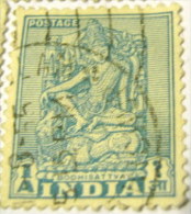 India 1949 Bodhisattva 1a - Used - Used Stamps