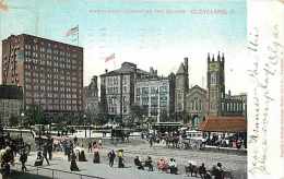 235119-Ohio, Cleveland, Northwest Corner Of The Square, 1906 PM, German-American Postal Card Co - Cleveland