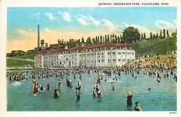 235135-Ohio, Cleveland, Edgewater Park, Bathing Scene, Braun Post Card Co No 57 By Curt Teich No 95400 - Cleveland