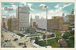 235141-Ohio, Cleveland, Public Square, E. Fenberg By Commecialchrome No 48039-5 - Cleveland