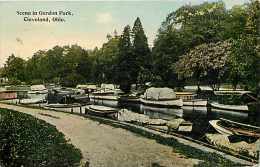 235153-Ohio, Cleveland, Gordon Park, Boats In The Canal - Cleveland