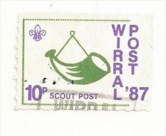 THEME SCOUT /SCOUT POST  WIRRAL 87 OBLITERE /CANCELED - Covers & Documents